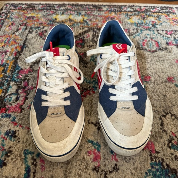 Cariuma “The Vallely” in Blue Red White - Picture 2 of 8